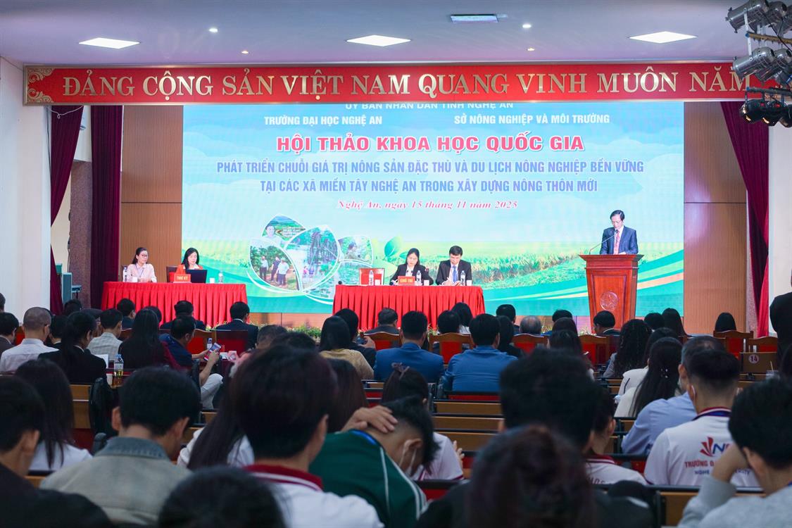 Khai mở hướng đi mới cho nông sản đặc thù và du lịch nông nghiệp bền vững tại miền Tây Nghệ An