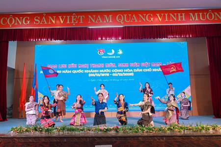 Tuổi trẻ Việt – Lào: Chung nhịp đập, vững tương lai