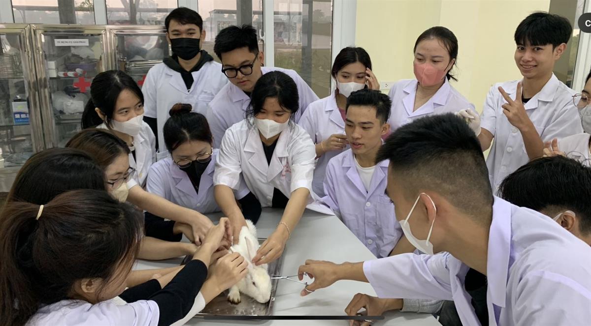 Hoạt động trải nghiệm, rèn nghề của sinh viên Khoa Nông Lâm Ngư, Trường Đại học Nghệ An