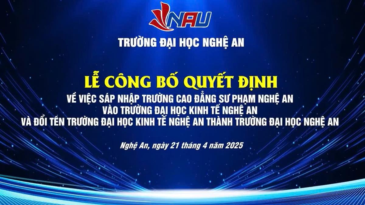 Khoa Kế toán - Kiểm toán hưởng ứng dấu mốc mới của Trường Đại học Nghệ An
