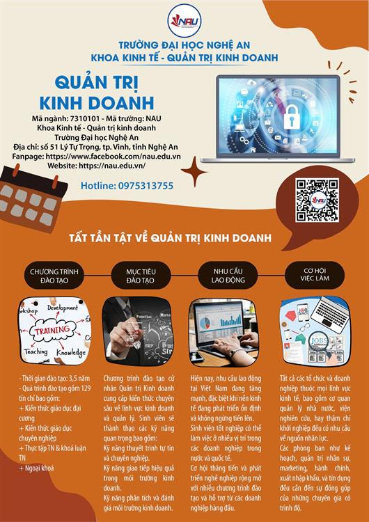 NGÀNH QUẢN TRỊ KINH DOANH – LỰA CHỌN CỦA TƯƠNG LAI TRONG KỶ NGUYÊN CHUYỂN ĐỔI SỐ