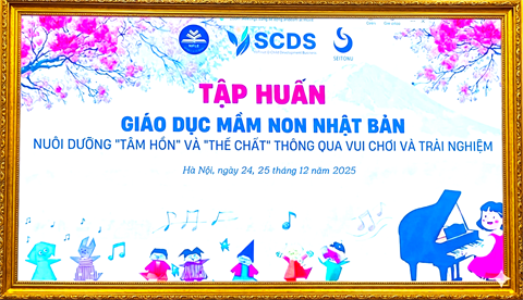 Tiếp cận mô hình giáo dục mầm non Nhật Bản: Phát triển toàn diện trẻ thông qua vui chơi và trải nghiệm