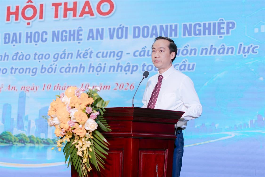 NAU HIGHLIGHTS |  Nhìn lại những khoảng khắc đáng nhớ tại Hội thảo “Hợp tác Trường Đại học Nghệ An với doanh nghiệp” năm 2026