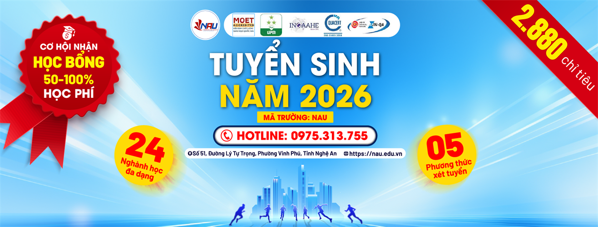 TUYỂN SINH NĂM 2026 - KHOA KINH TẾ – QUẢN TRỊ KINH DOANH