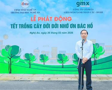 TẾT TRỒNG CÂY XUÂN BÍNH NGỌ 2026 - GIEO MẦM XANH, LAN TỎA TRÁCH NHIỆM VÌ MÔI TRƯỜNG