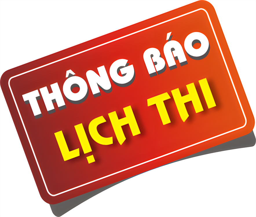 Lịch thi kết thúc học phần LT K13, Kỳ 2 năm học 2025-2026